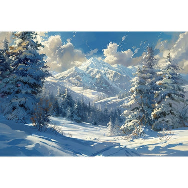 Landscape Oil Canvas Image